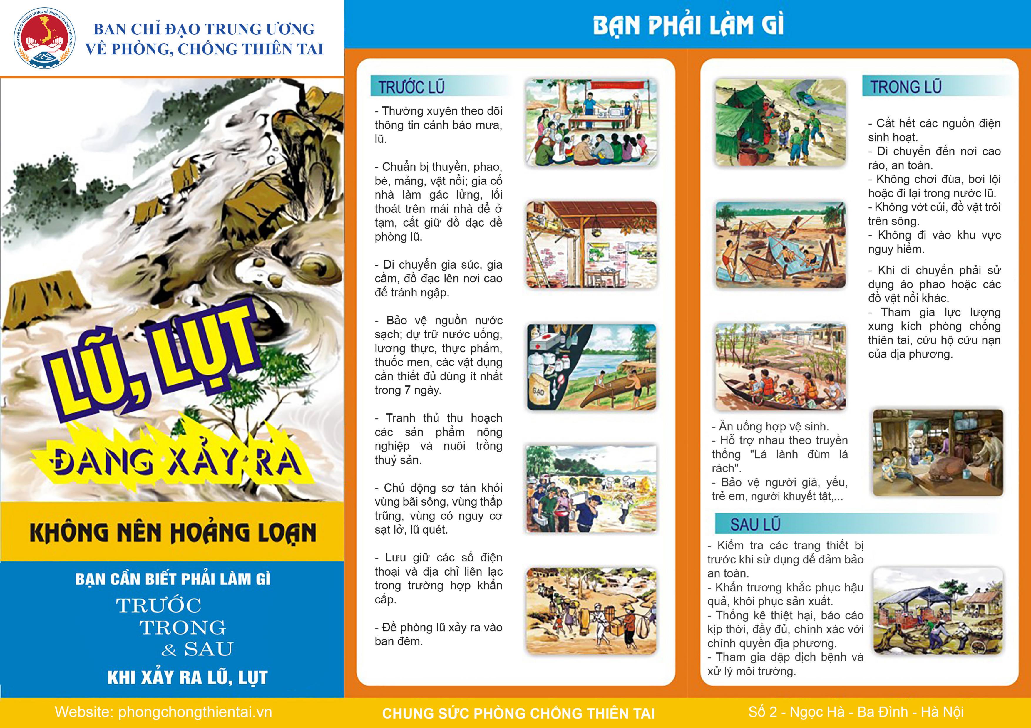 nhung dieu nen lam khi xay ra lu lut
